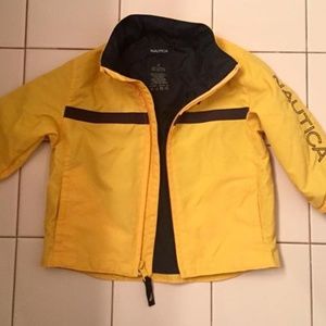 Boys NAUTICA Spring Jacket w/Hidden Hood Sz 2